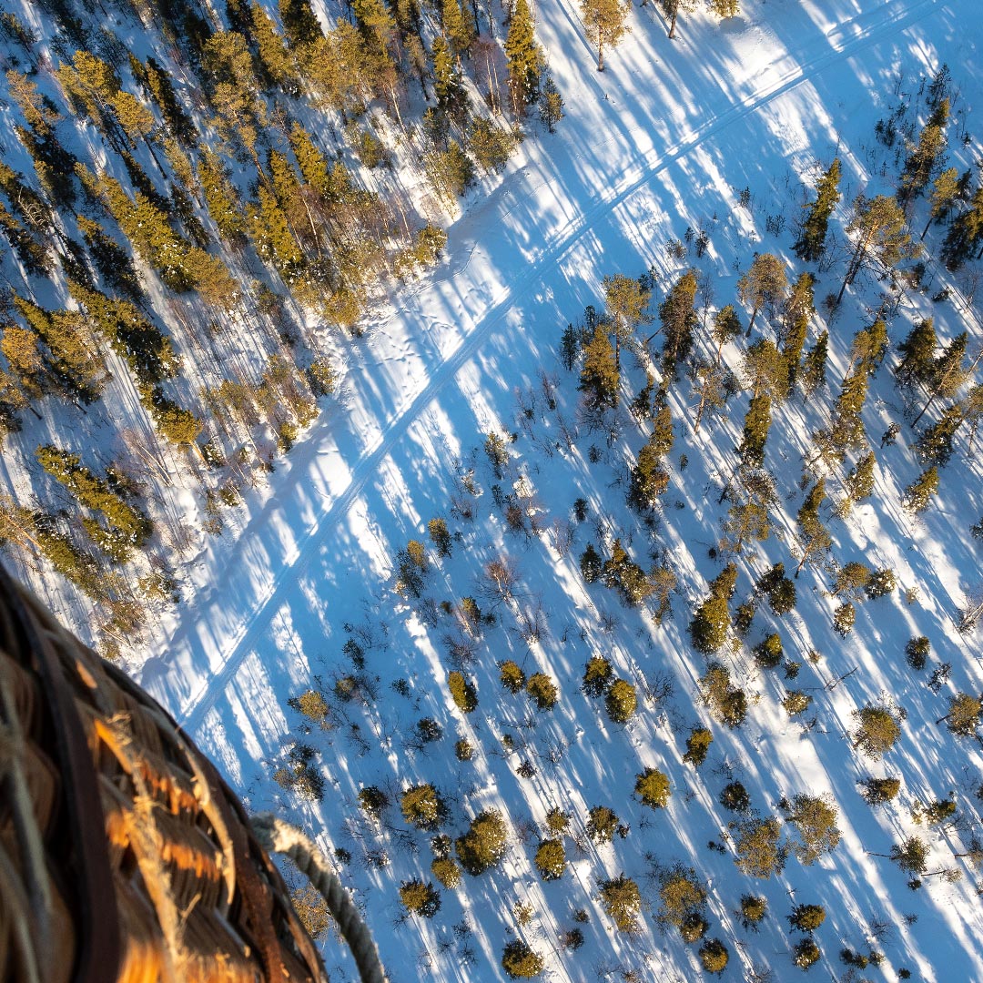 Flyg luftballong i norrland