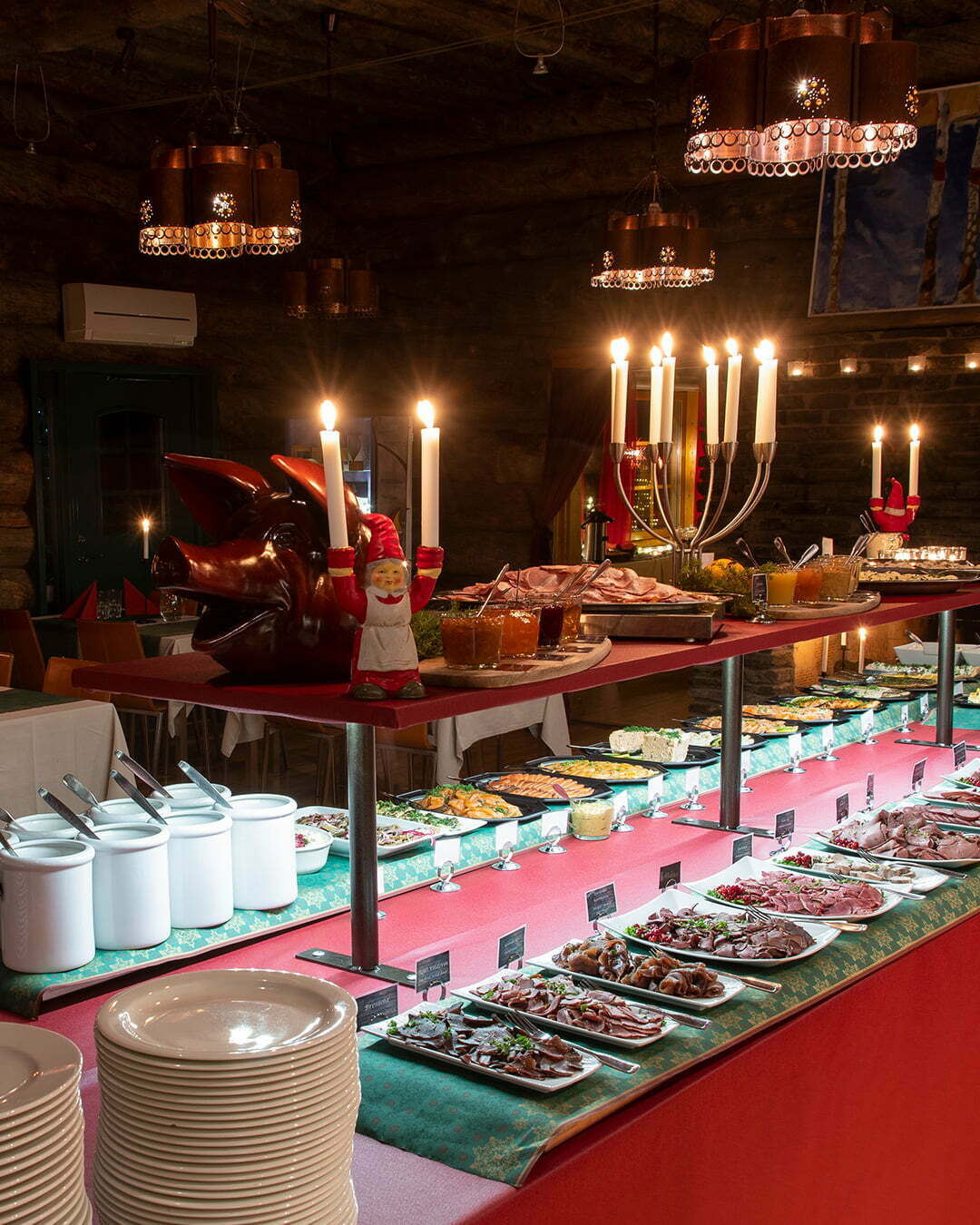 Julbord på Brandön Lodge