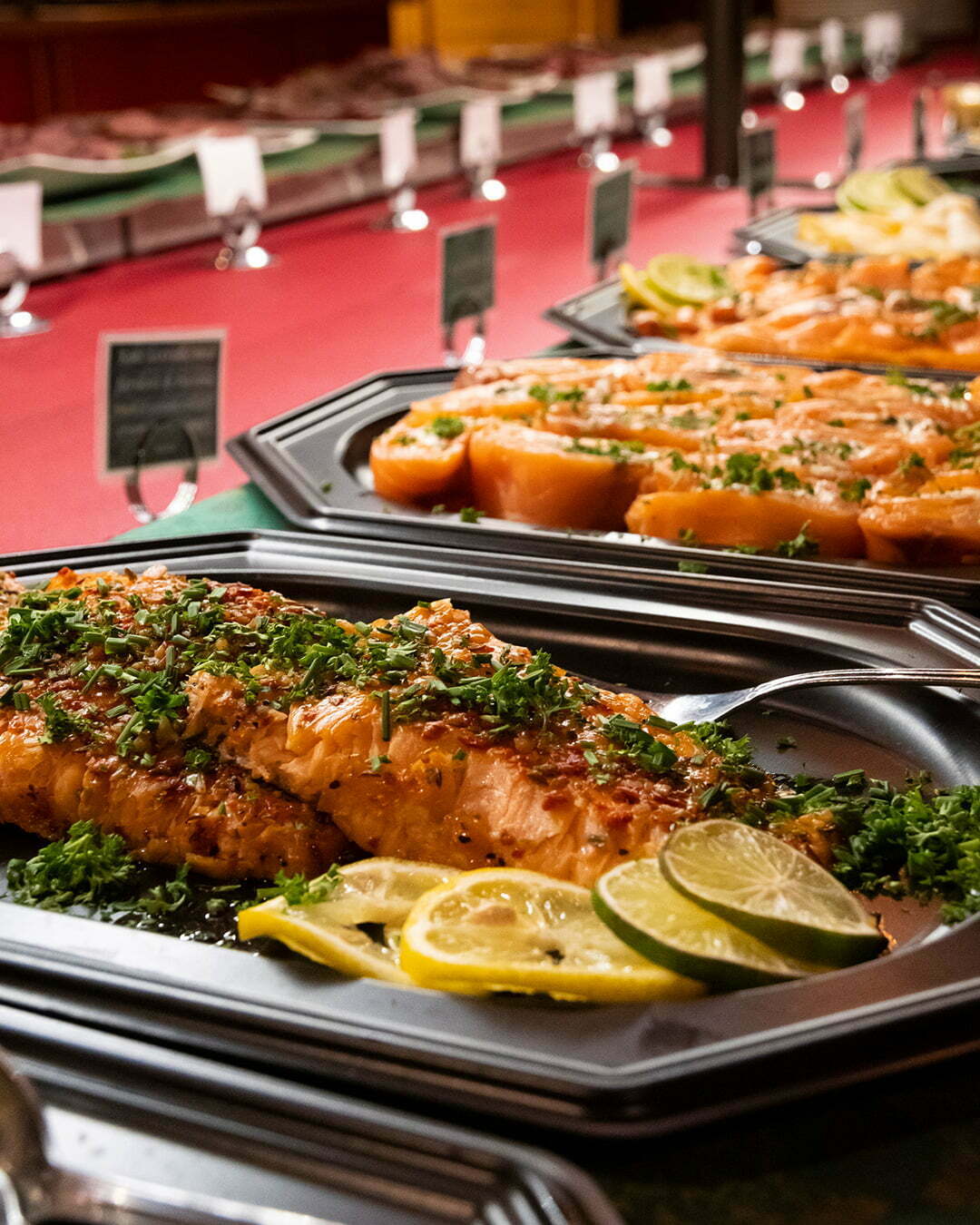 Julbord på Brandön Lodge