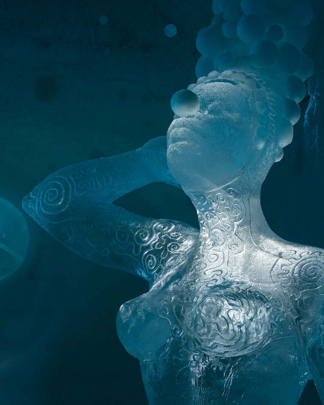 Icehotel Jukkasjärvi isskulptur
