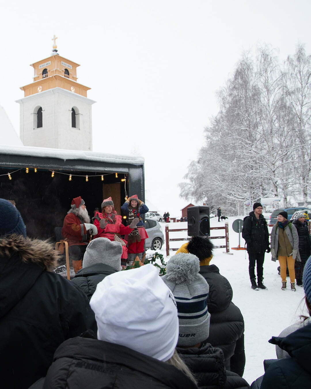 Julmarknad på Hägnan och Gammelstad kyrkstad