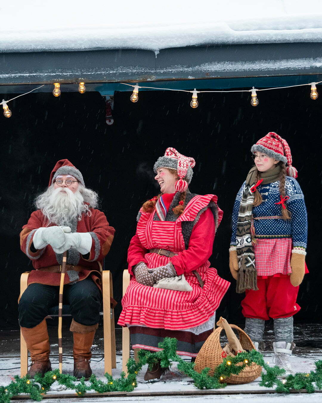Julmarknad på Hägnan och Gammelstad kyrkstad