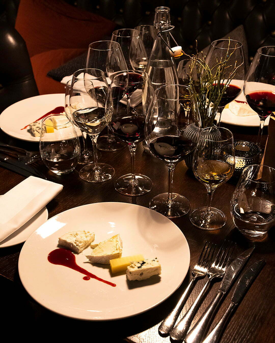 Ost och vinprovning på Restaurang Tage på Kust hotell & spa