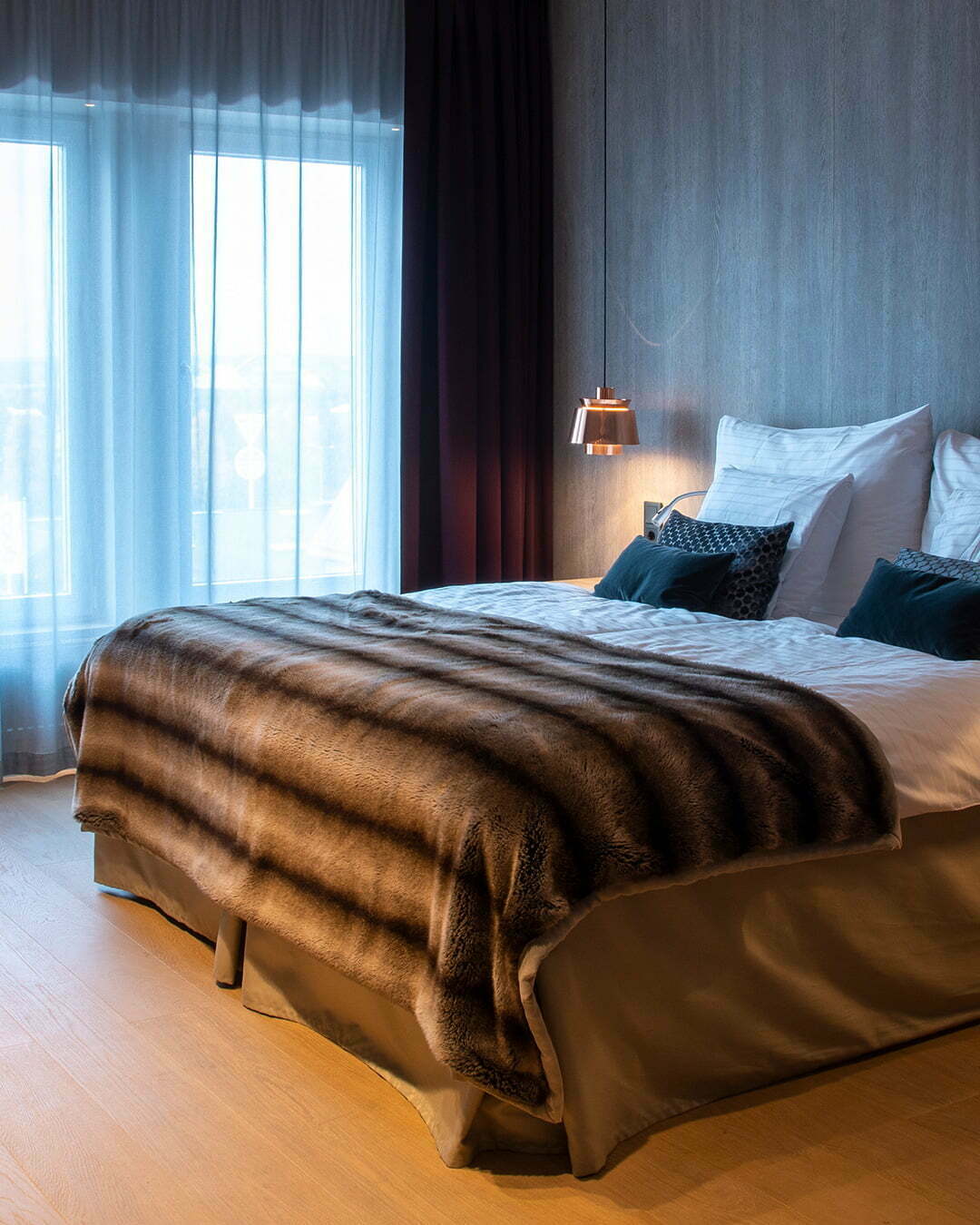 Sovrum på Kust hotell & spa