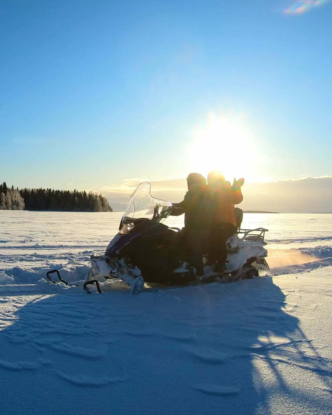 Skotertur för grupper i Luleå skärgård med Brändö Lodge