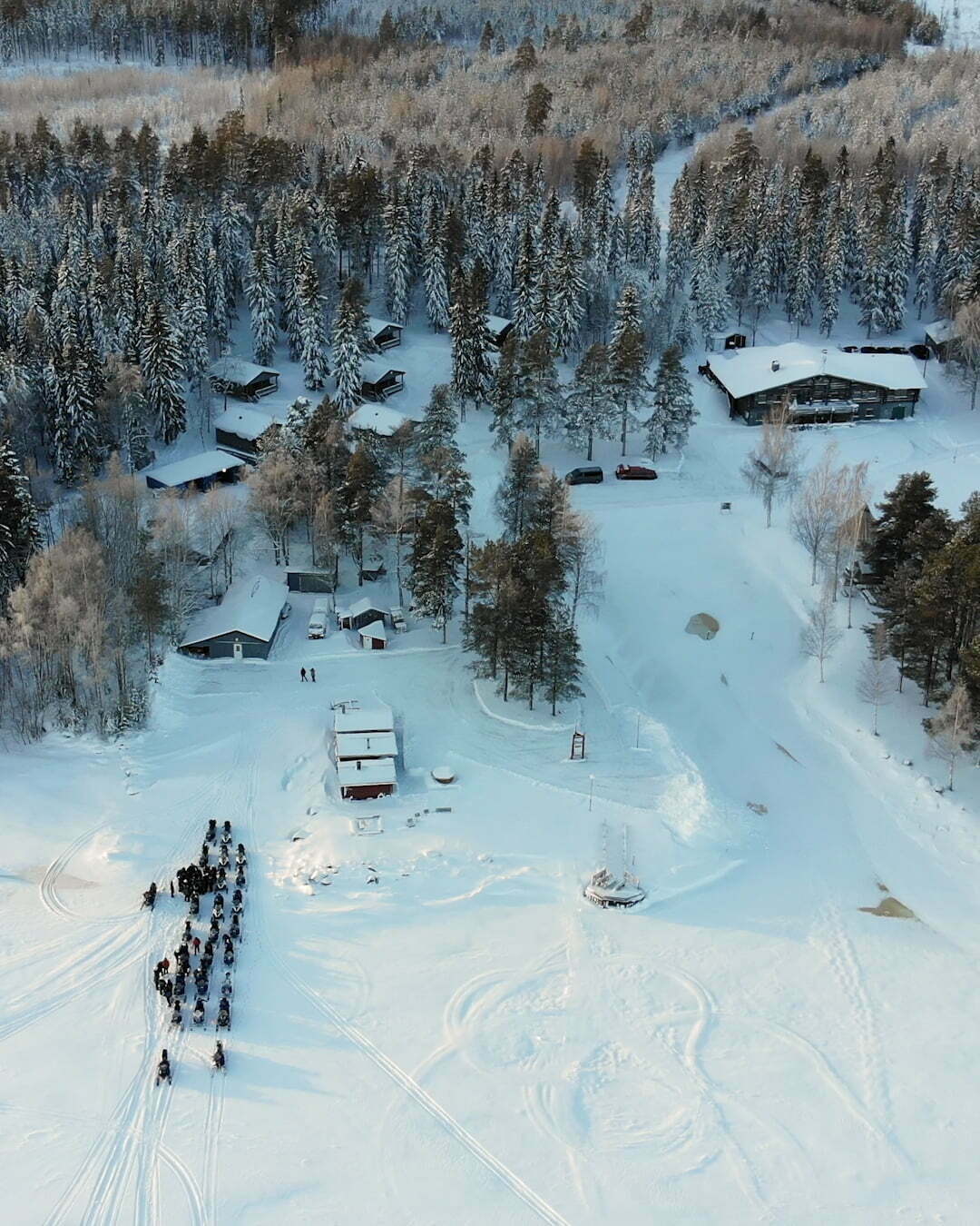 Skotertur för grupper i Luleå skärgård med Brändö Lodge