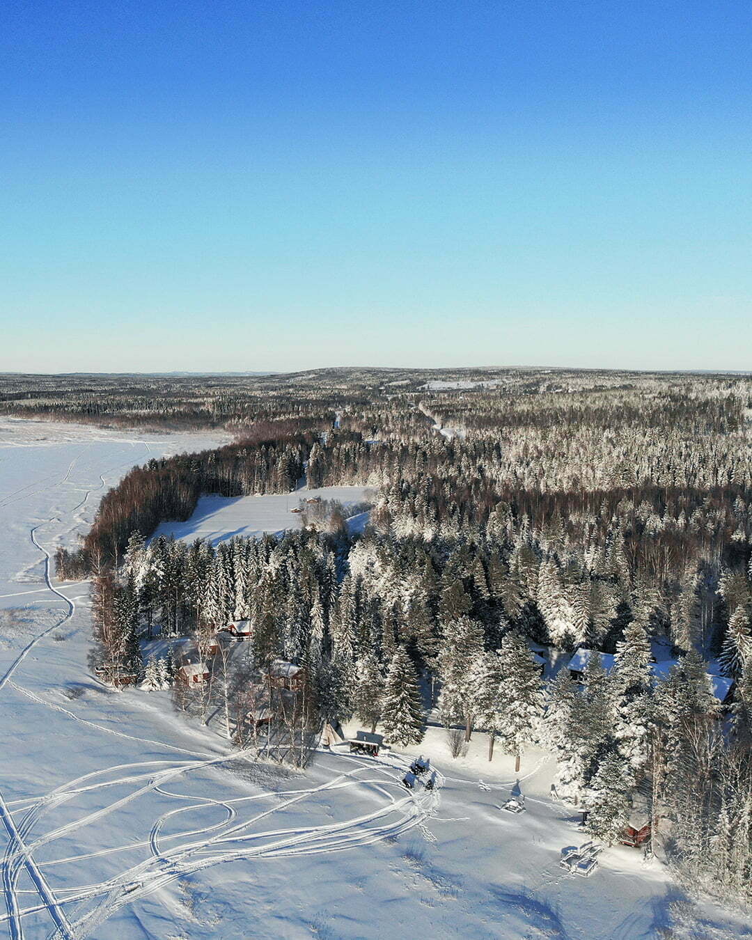 Skotertur för grupper i Luleå skärgård med Brändö Lodge