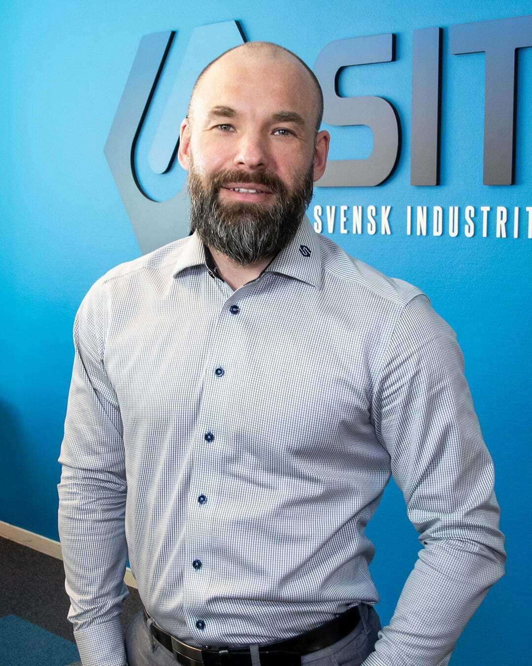 Pressbild på Fredrik Kroll på SITE