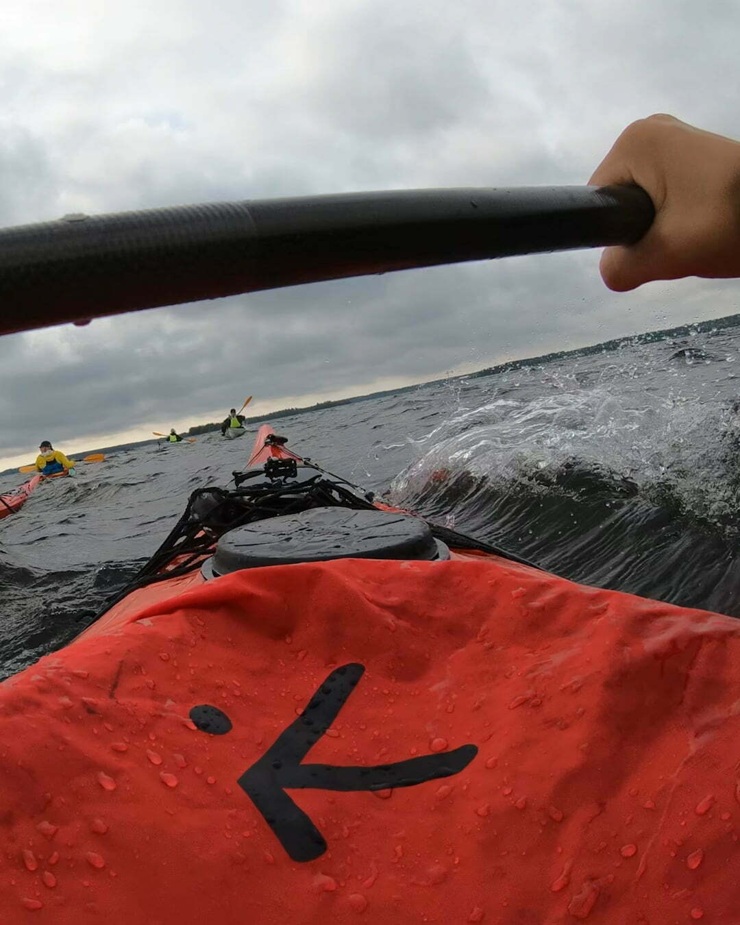 Kajakpaddling med Äventyrsbutiken Hägglunds i Luleå skärgård