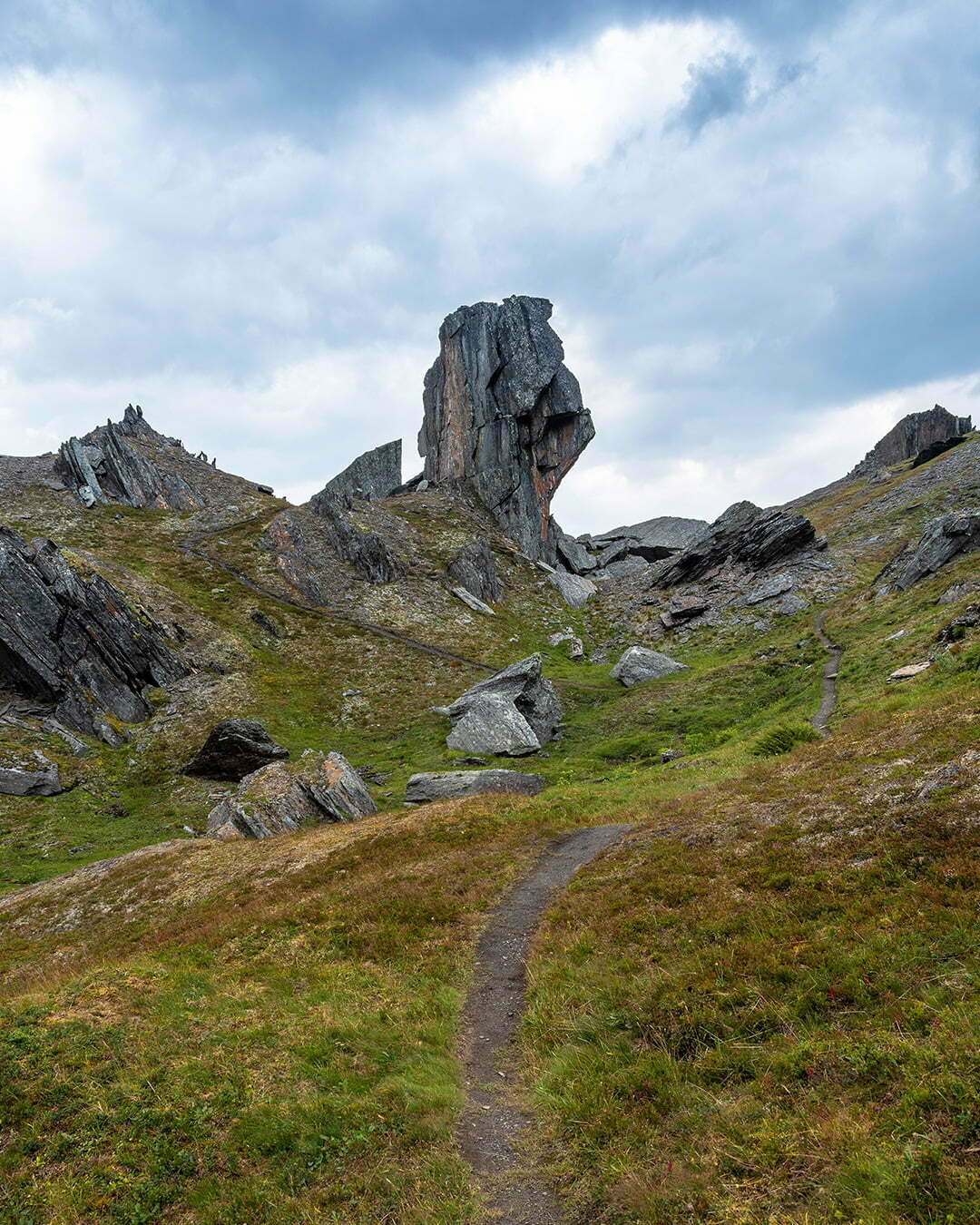 Kärkevagge stendalen vid Trollsjön