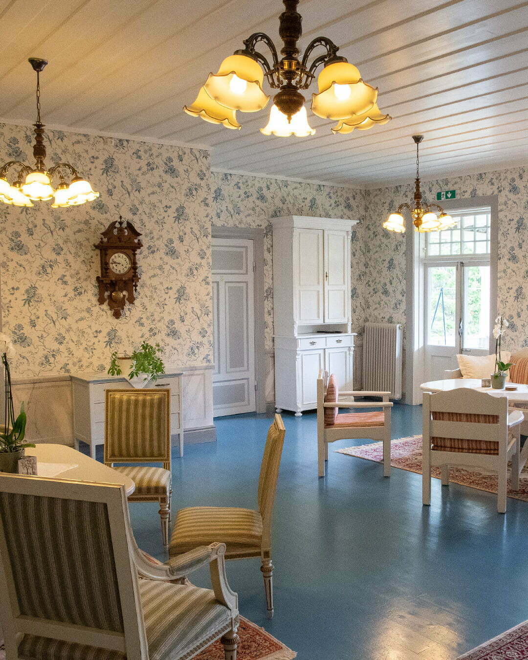 Lantlig stilfull design på Melderstein Herrgård