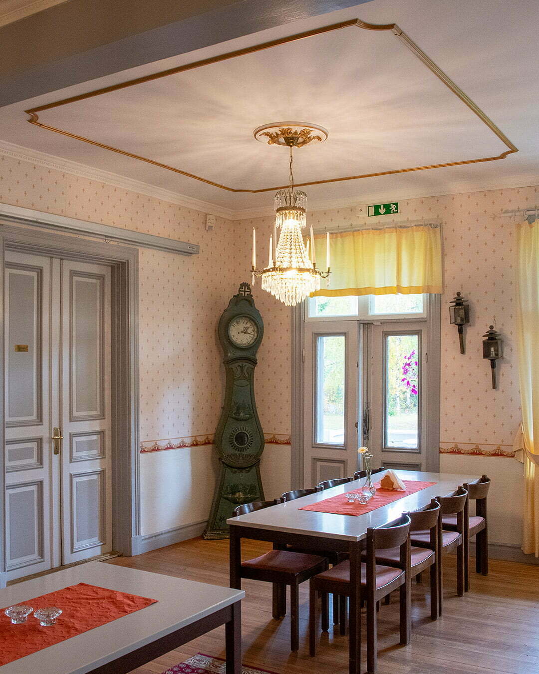 Matsal på Melderstein Herrgård