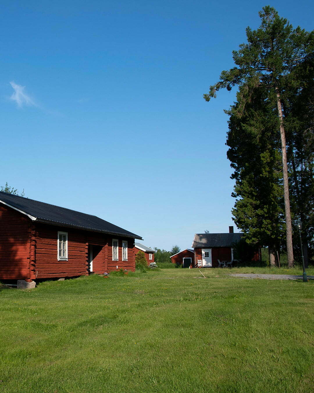 Bastubyggnad på Melderstein Herrgard i Råne