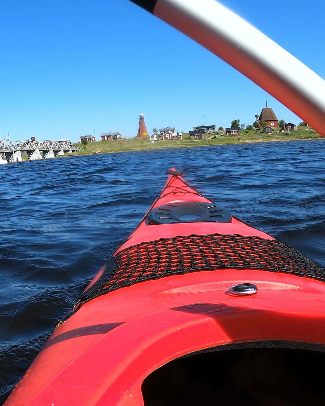 Paddla havskajak på Malören Bottenviken Kalix kajak